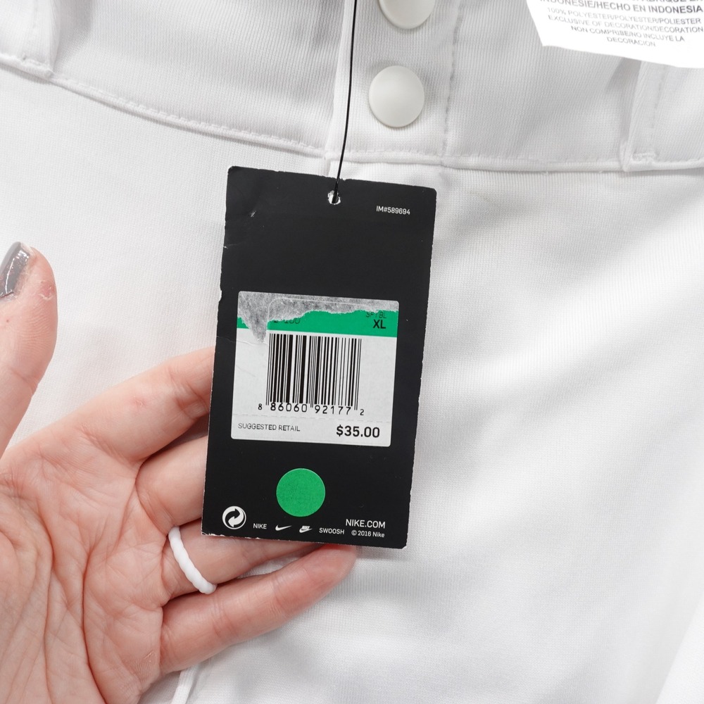 Nike Womens Baseball Softball Pants White XL Athletic Sport Knickers NWT‎ - Picture 7 of 16